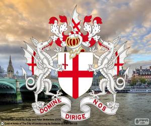 пазл Герб города Лондона
